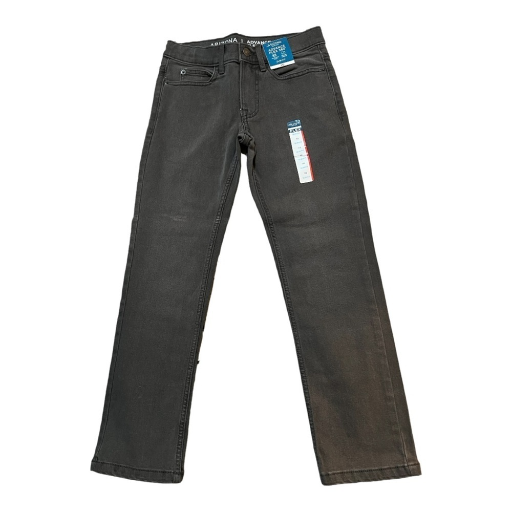 Arizona Jean Co. Advance Flex 360 Gray Jeans Boys Size 10R Slim Fit